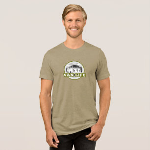 Van Life, Retro Mens  Tri-Blend Shirt
