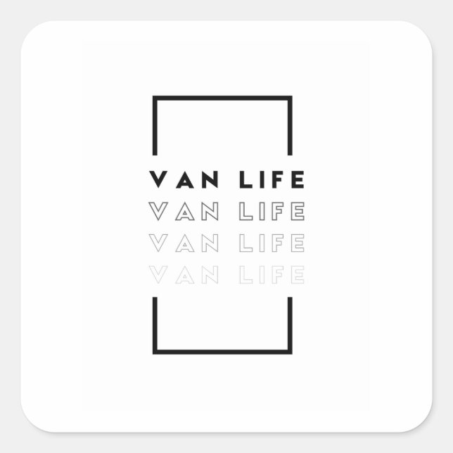 Van life stickers (Front)