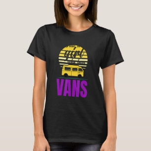 Van Life Sun Surfer Girl Vanlife Just A Girl Who L T-Shirt