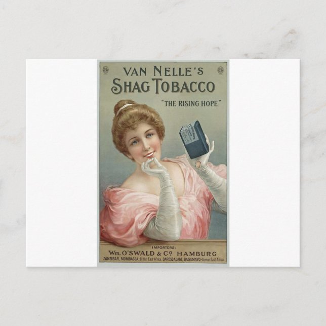 Van Nelle's Shag Tobacco 1905 Postcard (Front)