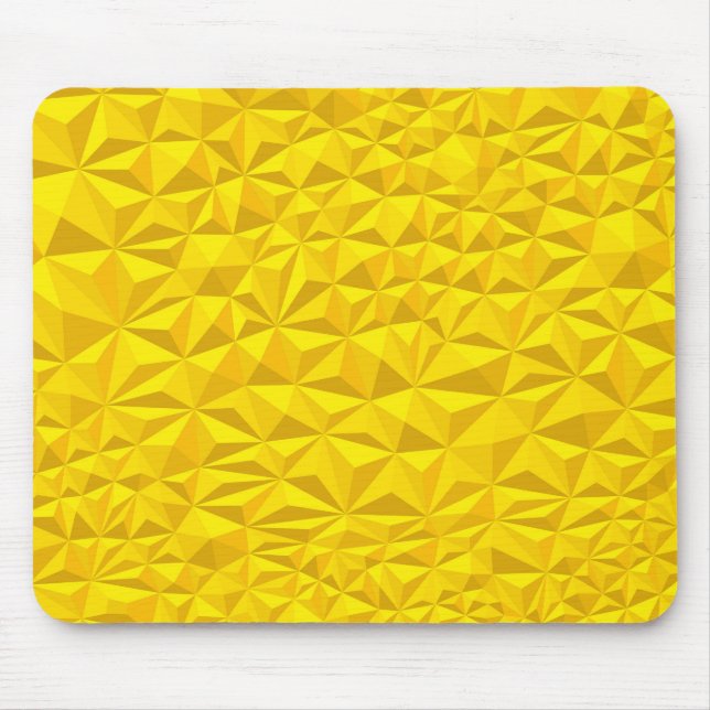 van origamic pyramid yellow mouse mat (Front)