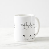 Van peptide name mug (Front Right)
