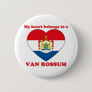 Van Rossum 6 Cm Round Badge