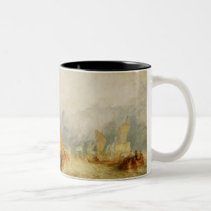 Van Tromp Going About to Please His Masters Two-Tone Coffee Mug