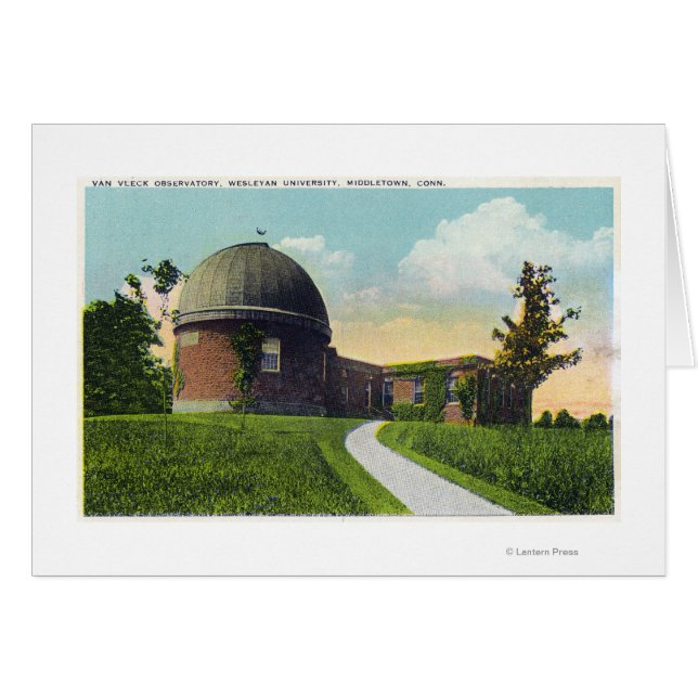 Van Vleck Observatory of Wesleyan University (Front Horizontal)