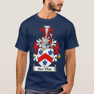 Van Vliet Coat of Arms  Family Crest T-Shirt