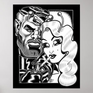 Vana and Rocco/Film Noir Poster