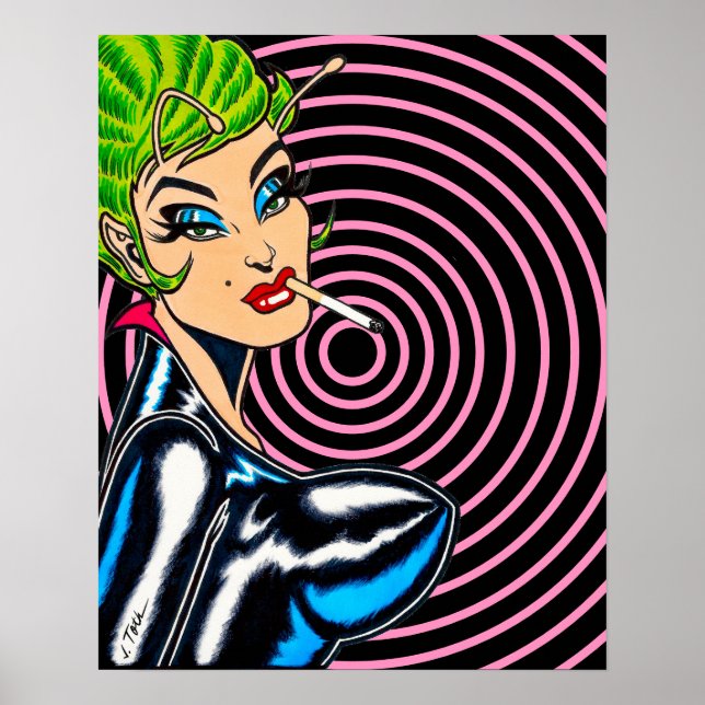 Vana DeVinyl™/Cosmic Swirl Poster (Front)