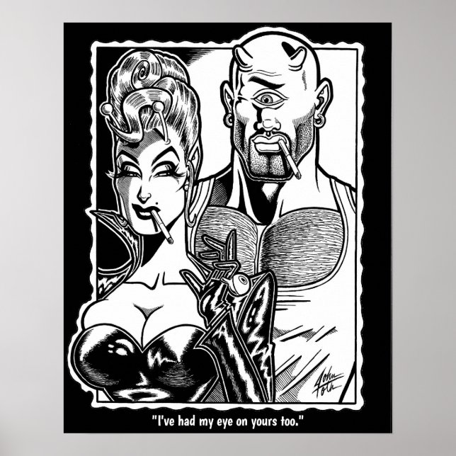 Vana DeVinyl™/Eyeballs Poster (Front)