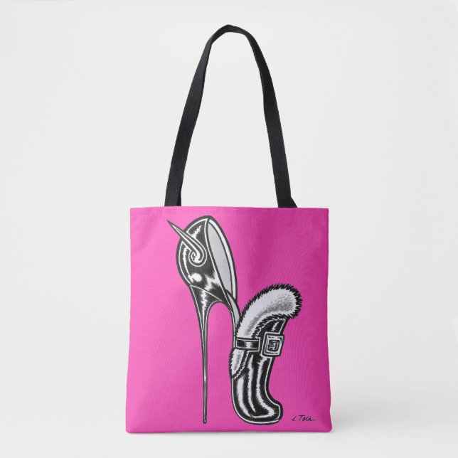 Vana DeVinyl™/Footwear and Fashions Tote Bag (Front)