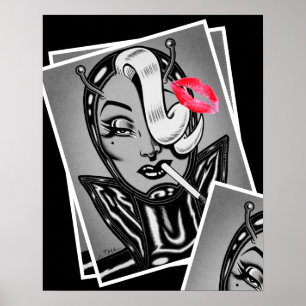 Vana DeVinyl™: Neo Noir/Kiss Poster