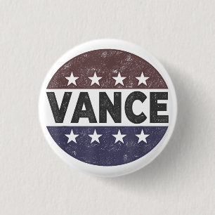 Vance 2028 JD Vance President 2028 3 Cm Round Badge