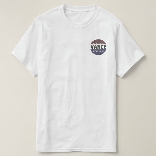 Vance 2028 JD Vance President 2028 T-Shirt (Design Front)