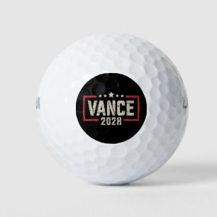 Vance 2028 President Election Campaign US Flag  Golf Balls