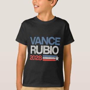 Vance Rubio 2028 President Jd Vance Marco Rubio Us T-Shirt