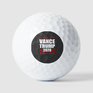 Vance Trump Presidential Election 2028 Political   Golf Balls