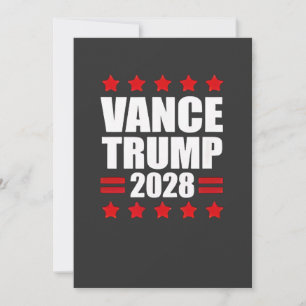 Vance Trump Presidential Election 2028 Political   Invitation