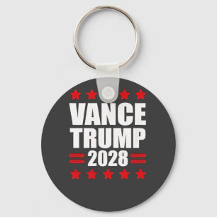 Vance Trump Presidential Election 2028 Political Key Ring