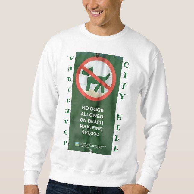 VANCOUVE CITY HELL SWEATSHIRT (Front)
