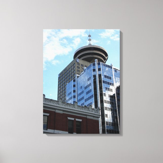 Vancouver Art Print Vancouver Gastown Art Canvas (Front)