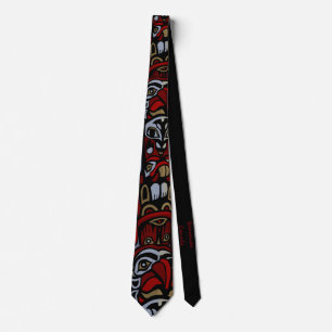 Vancouver Art Ties Vancouver Totem Neckties
