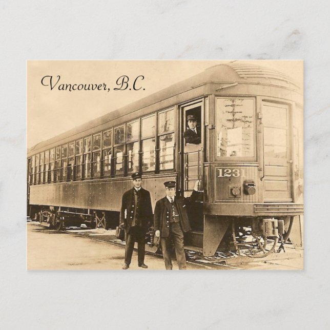 Vancouver, B.C. Postcard (Front)