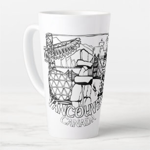 Vancouver BC Canada Coffee Cups Mugs & Glasses