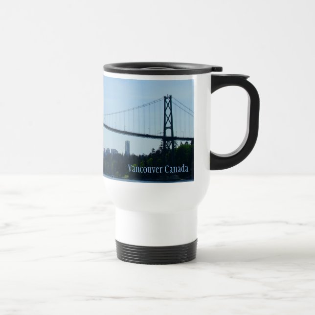 Vancouver BC Canada Coffee Cups Mugs & Glasses (Right)