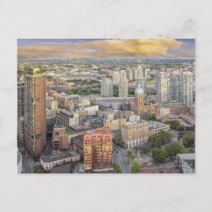Vancouver BC Canada Downtown Cityscape Postcard