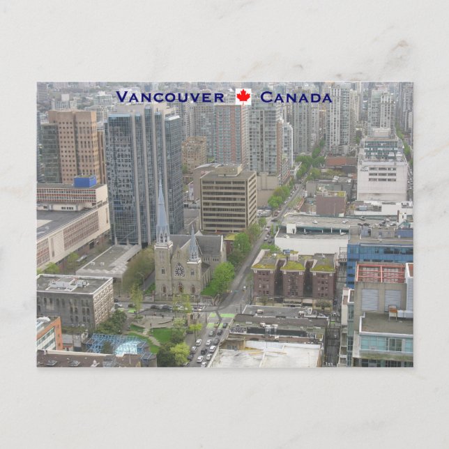 Vancouver BC Canada Postcard (Front)