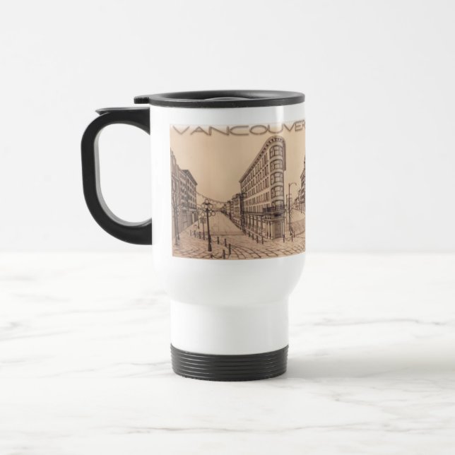 Vancouver BC Canada Travel Cups Mugs & Glasses (Left)