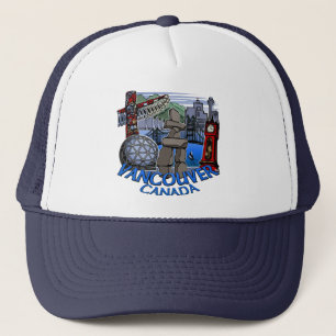 Vancouver BC Caps Souvenir Trucker Caps & Hats