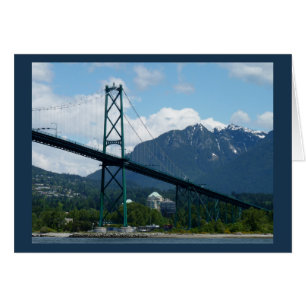 Vancouver BC Souvenir Cards Landmark Cards Custom