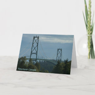 Vancouver BC Souvenir Cards Landmark Cards Custom