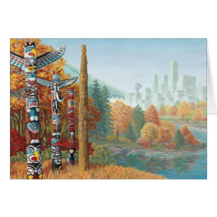 Vancouver BC Souvenir Cards Vancouver Art Cards