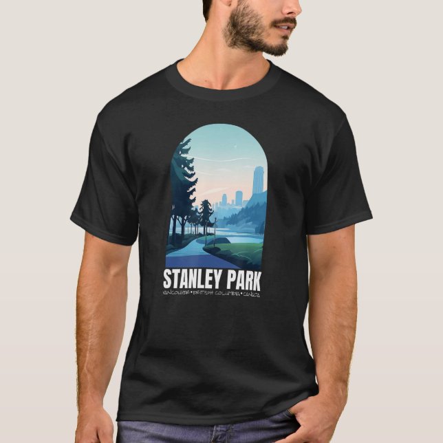 Vancouver BC Stanley Park British Columbia Canada  T-Shirt (Front)