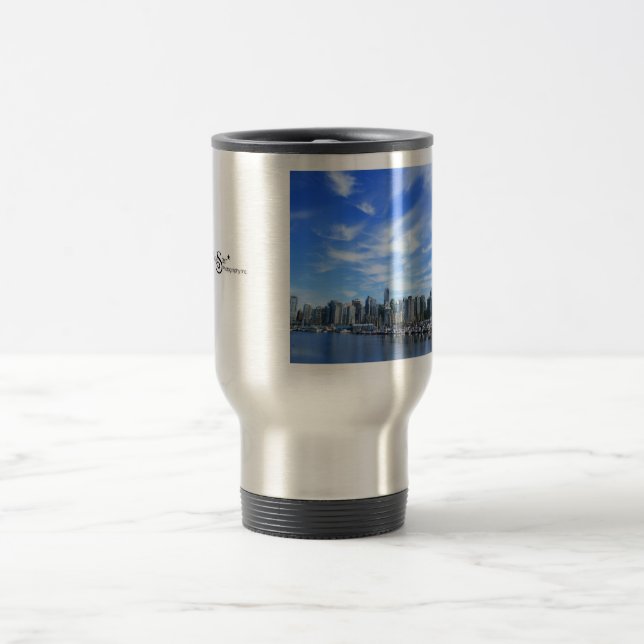 Vancouver, BC travel mug (Center)