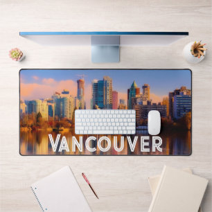 Vancouver British Columbia, Canada Desk Mat