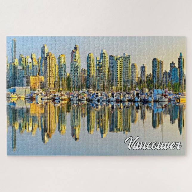 Vancouver, British Columbia, Canada Jigsaw Puzzle (Horizontal)