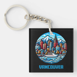 Vancouver British Columbia Canada Key Ring