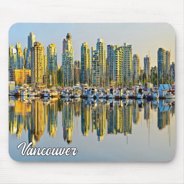 Vancouver, British Columbia, Canada Mouse Mat (Front)
