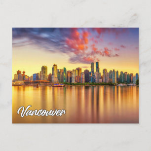 Vancouver, British Columbia, Canada Postcard