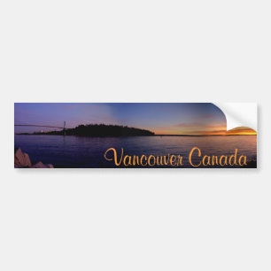 Vancouver Bumper Sticker Vancouver Souvenir Gifts