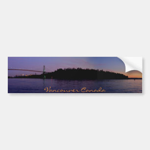 Vancouver Bumper Sticker Vancouver Souvenir Gifts