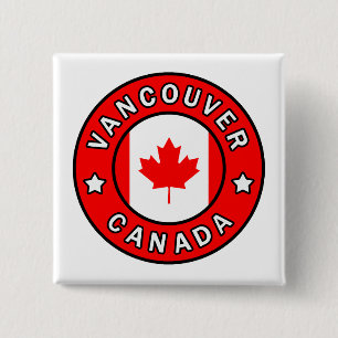 Vancouver Canada 15 Cm Square Badge
