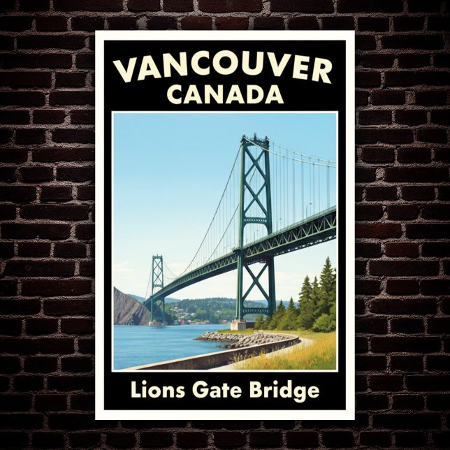 Vancouver, Canada: 1960s Vintage Travel Poster (Creator Uploaded)