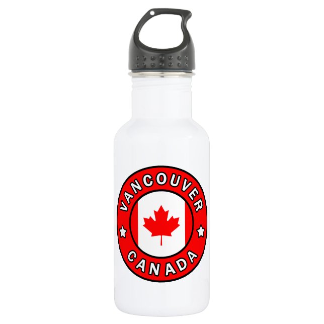 Vancouver Canada 532 Ml Water Bottle (Front)