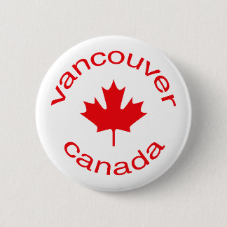 Vancouver Canada 6 Cm Round Badge