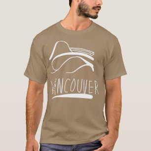 Vancouver Canada by dvd skateboards T-Shirt