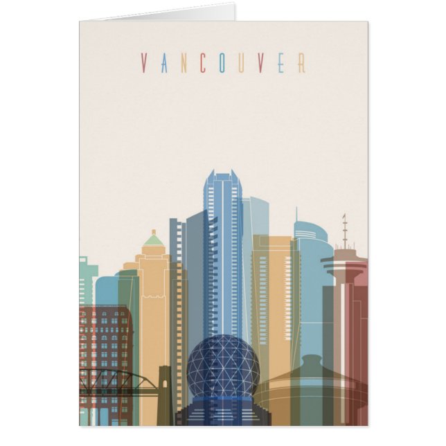 Vancouver, Canada | City Skyline (Front)